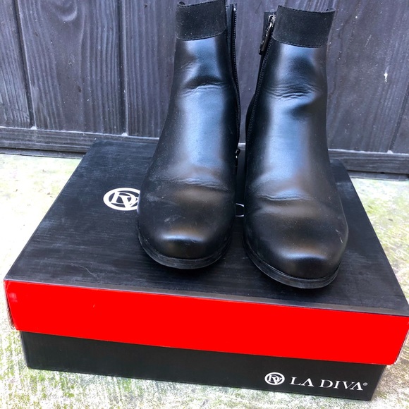 Black LaDiva Boots - Picture 1 of 2
